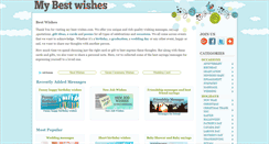 Desktop Screenshot of my-best-wishes.com